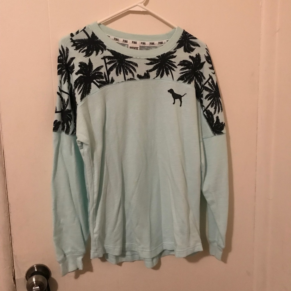 Long sleeve PINK crew